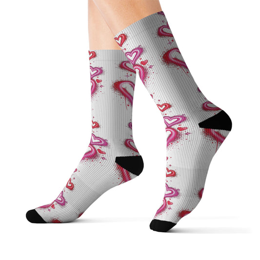 Valentine Hearts Socks