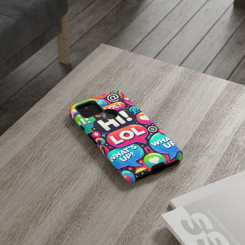 "Text Bubbles" - Tough Cases