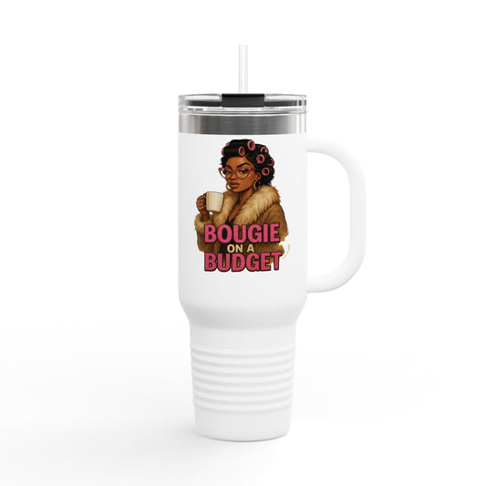 Bougie On A Budget - Insulated Travel Mug, 40oz