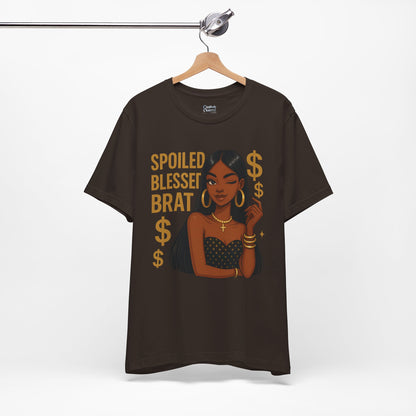 Spoiled, Blessed Brat - Unisex Jersey Short Sleeve Tee