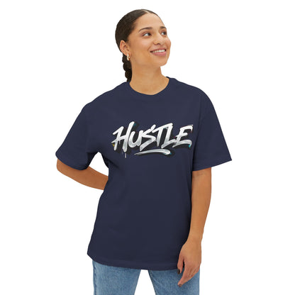 Hustle - Unisex Oversized Boxy Tee