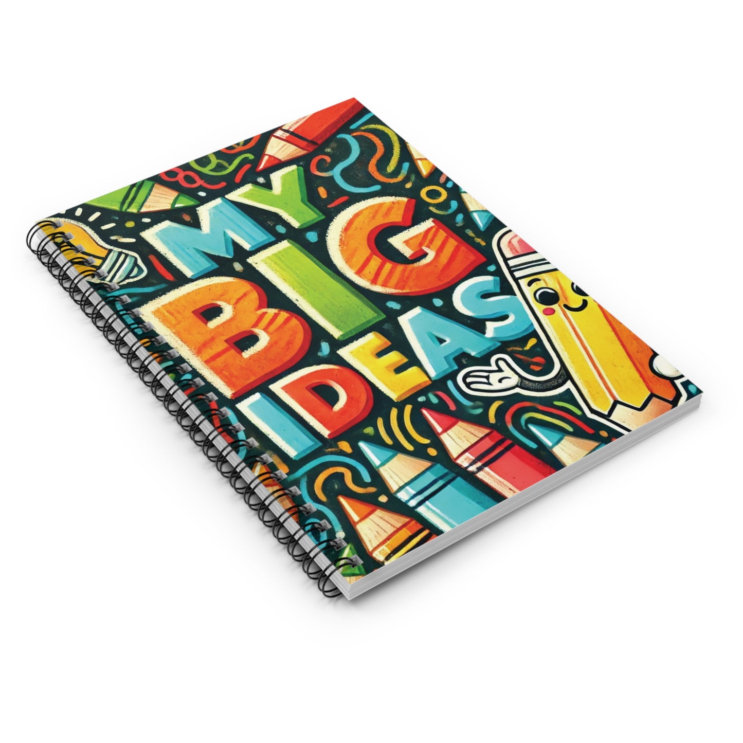 My Big Ideas - Spiral Notebook