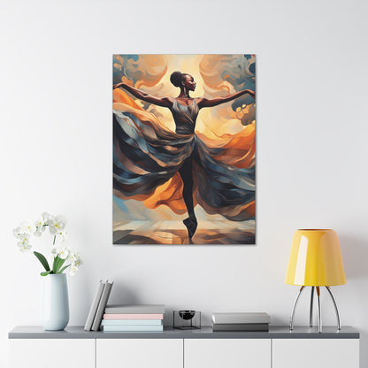 Beautiful Ballerina - Canvas Gallery Wraps