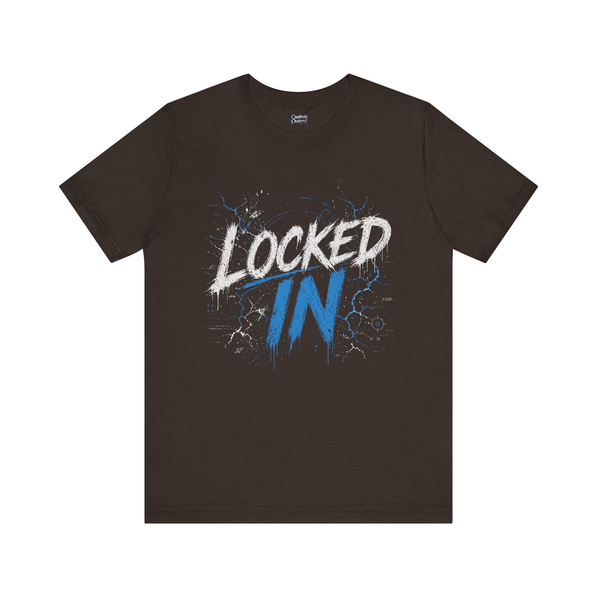 Locked In (Blue) - Jersey Short Sleeve Tee