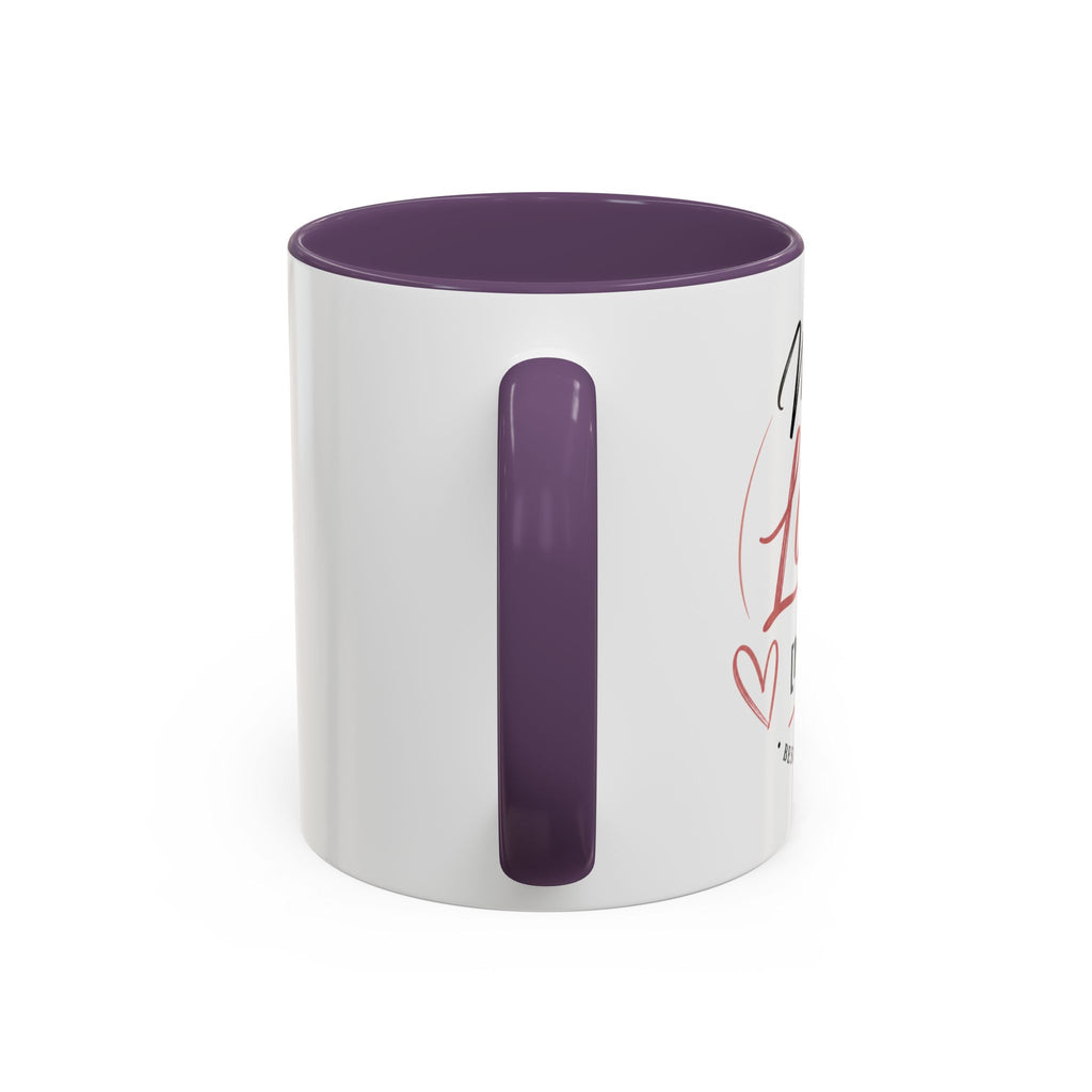 💖 Made With Love For [Name] – Best Mom. Always. - Personalized Accent Coffee Mug