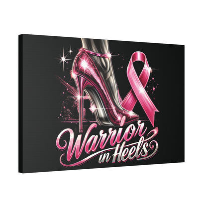 Pink Warrior Heels - Canvas Art