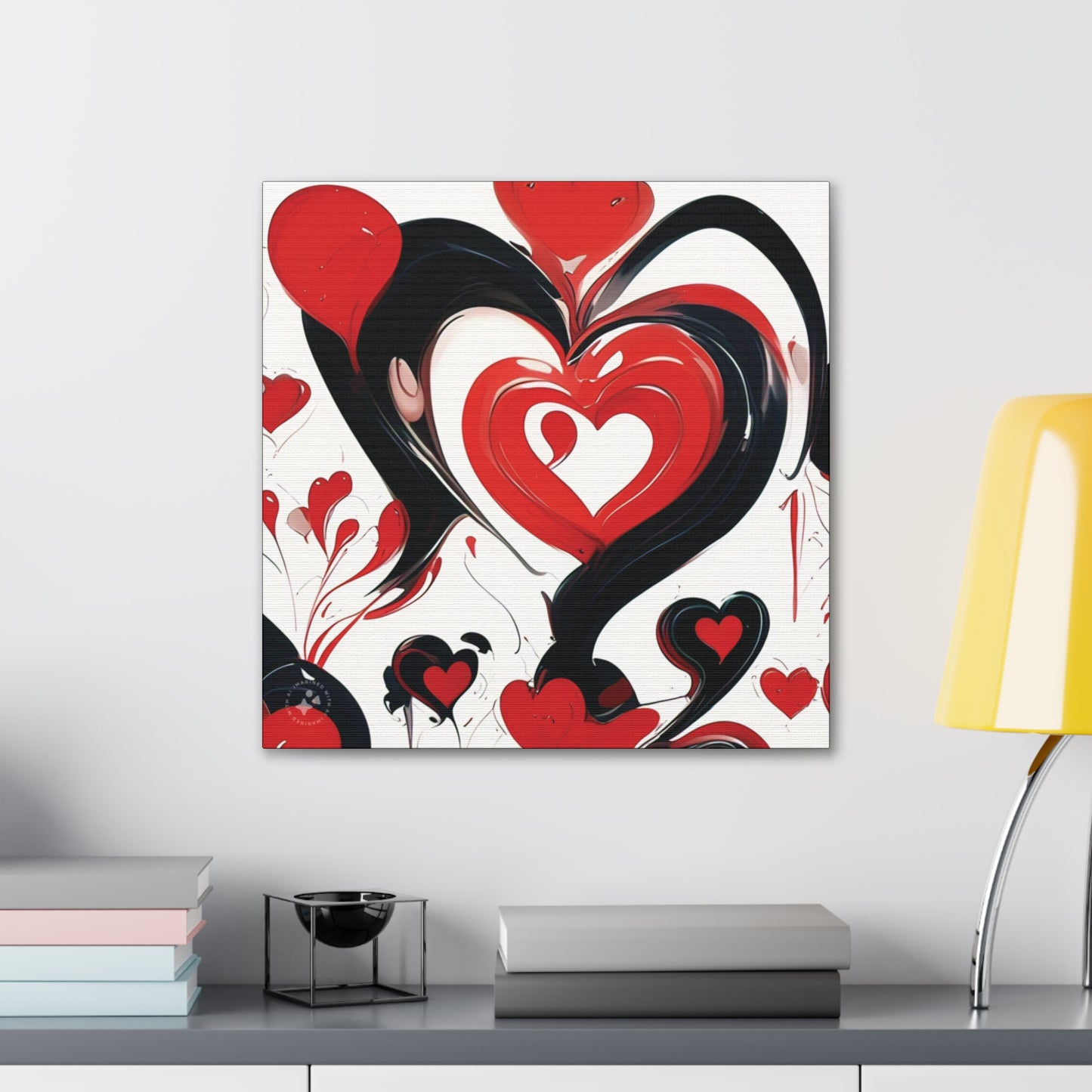 Hearts & Love - Canvas Gallery Wraps