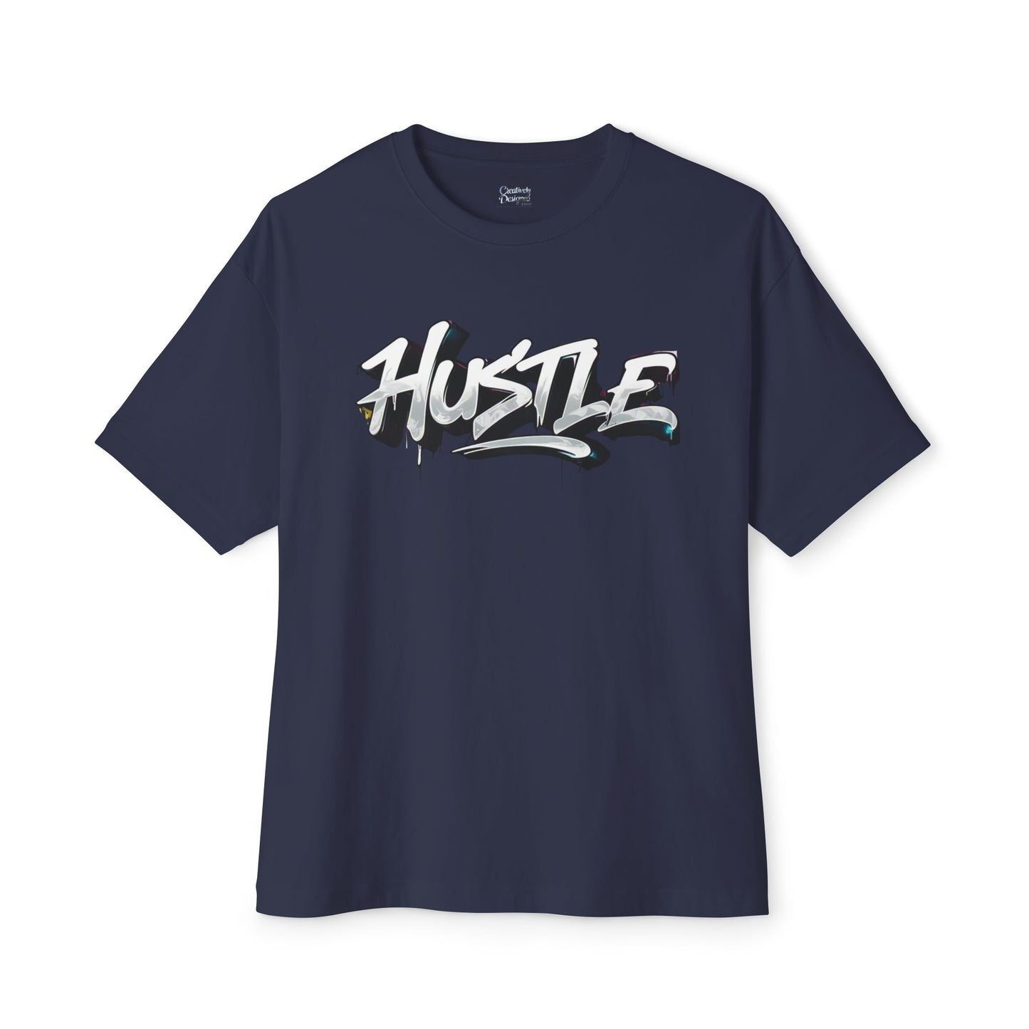 Hustle - Unisex Oversized Boxy Tee