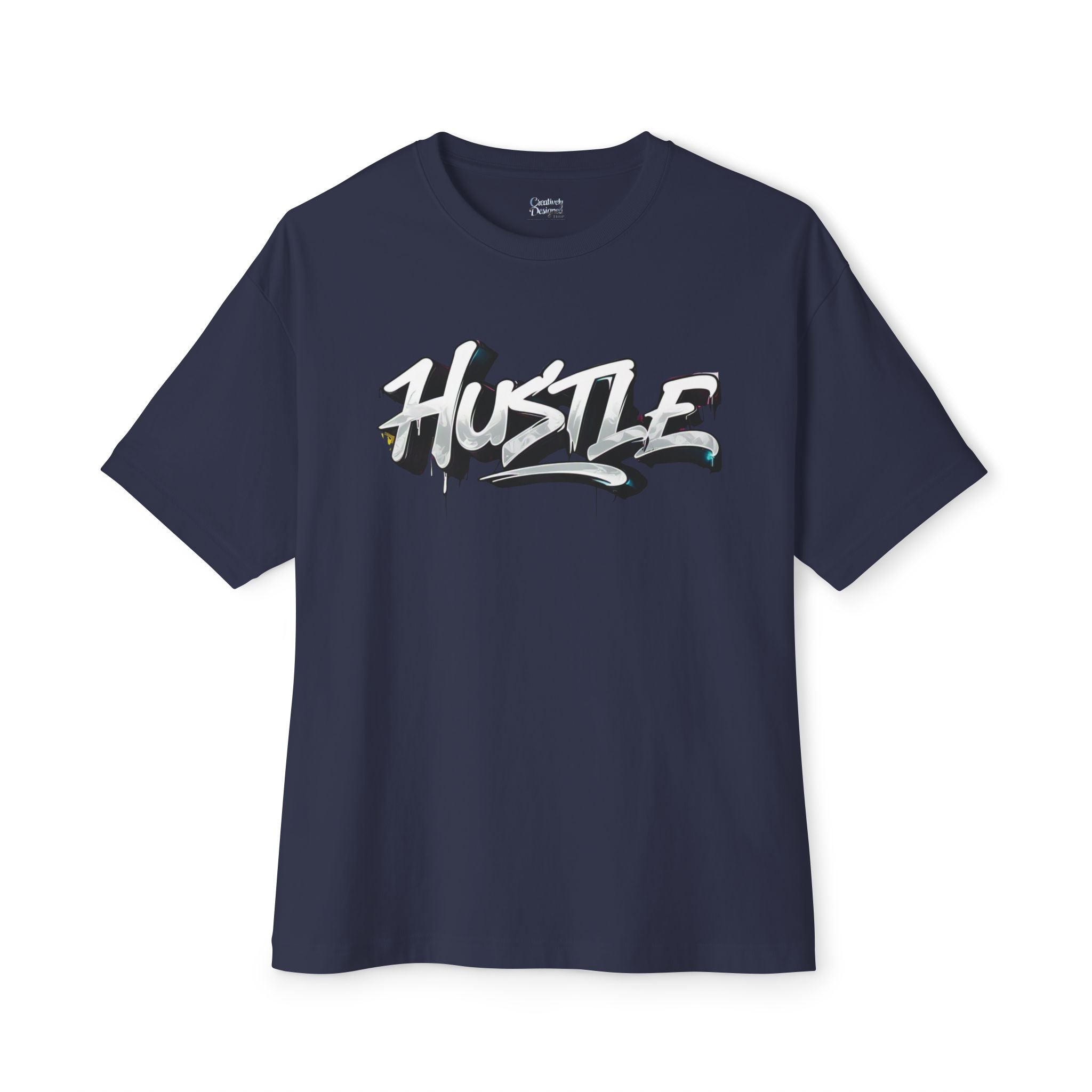 Hustle - Unisex Oversized Boxy Tee