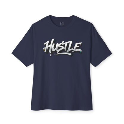 Hustle - Unisex Oversized Boxy Tee