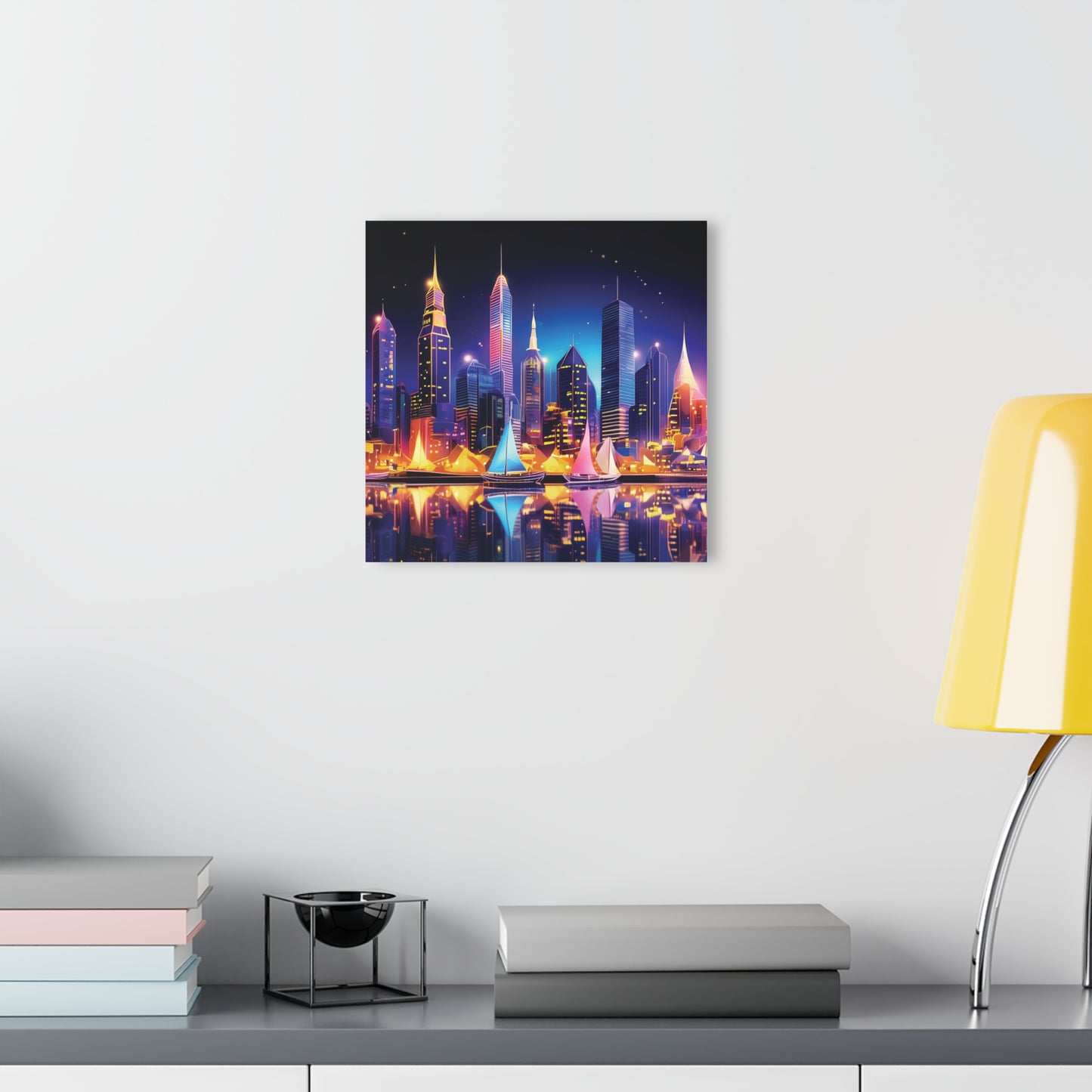 Beautiful City - Acrylic Prints (French Cleat Hanging)