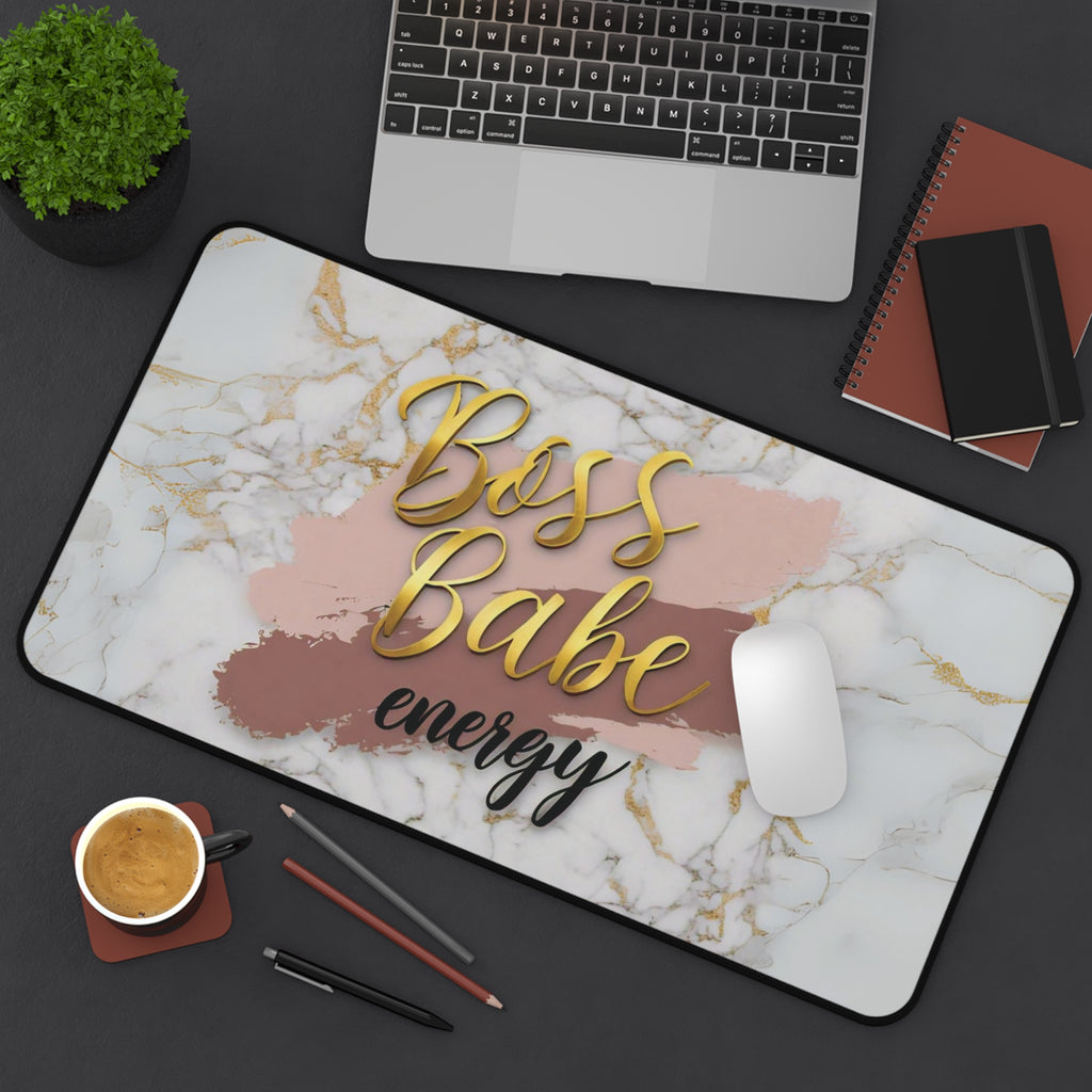 "Boss Babe Energy" - Desk Mat