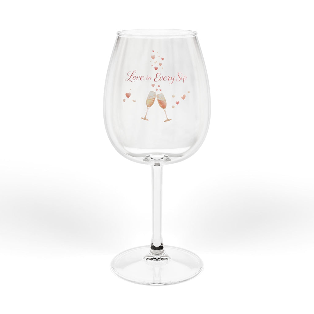 Love In Every Sip – Wine Glass (12oz)