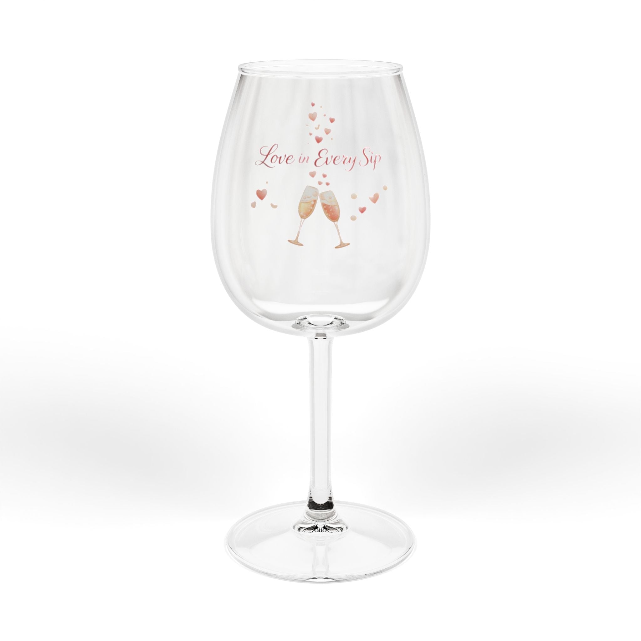 Love In Every Sip – Wine Glass (12oz)