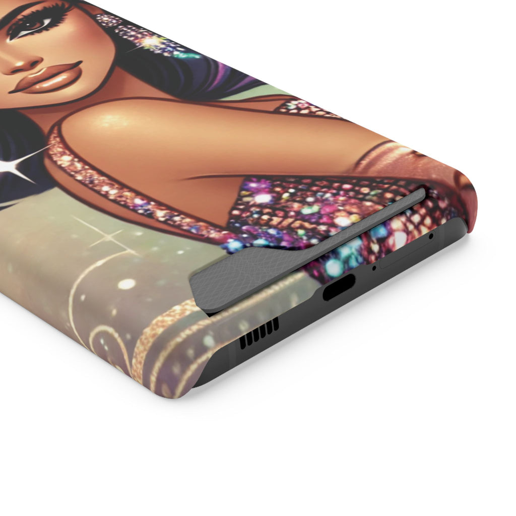 "Stunning" - Phone Case With Card Holder