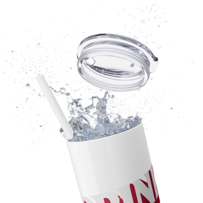 Drink Like A Boss - Skinny Tumbler with Straw, 20oz - Creatively Designed Shop