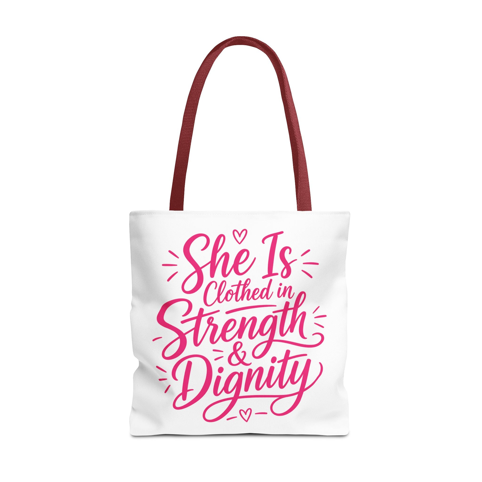 She Is Clothed in Strength & Dignity - Tote Bag