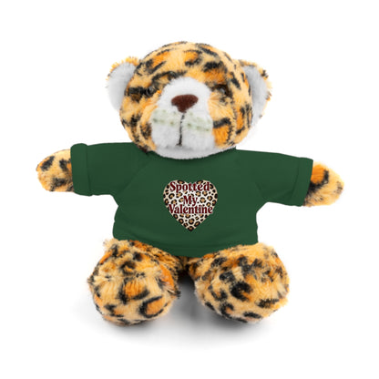 'Spotted My Valentine' - Stuffed Jaquar with Tee - Creatively Designed Shop