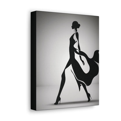 "Silhouette" - Canvas Gallery Wraps