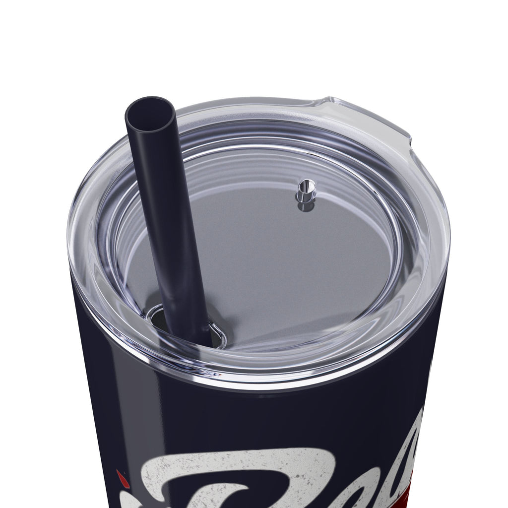 Beauty Speaks - Skinny Tumbler with Straw, 20oz