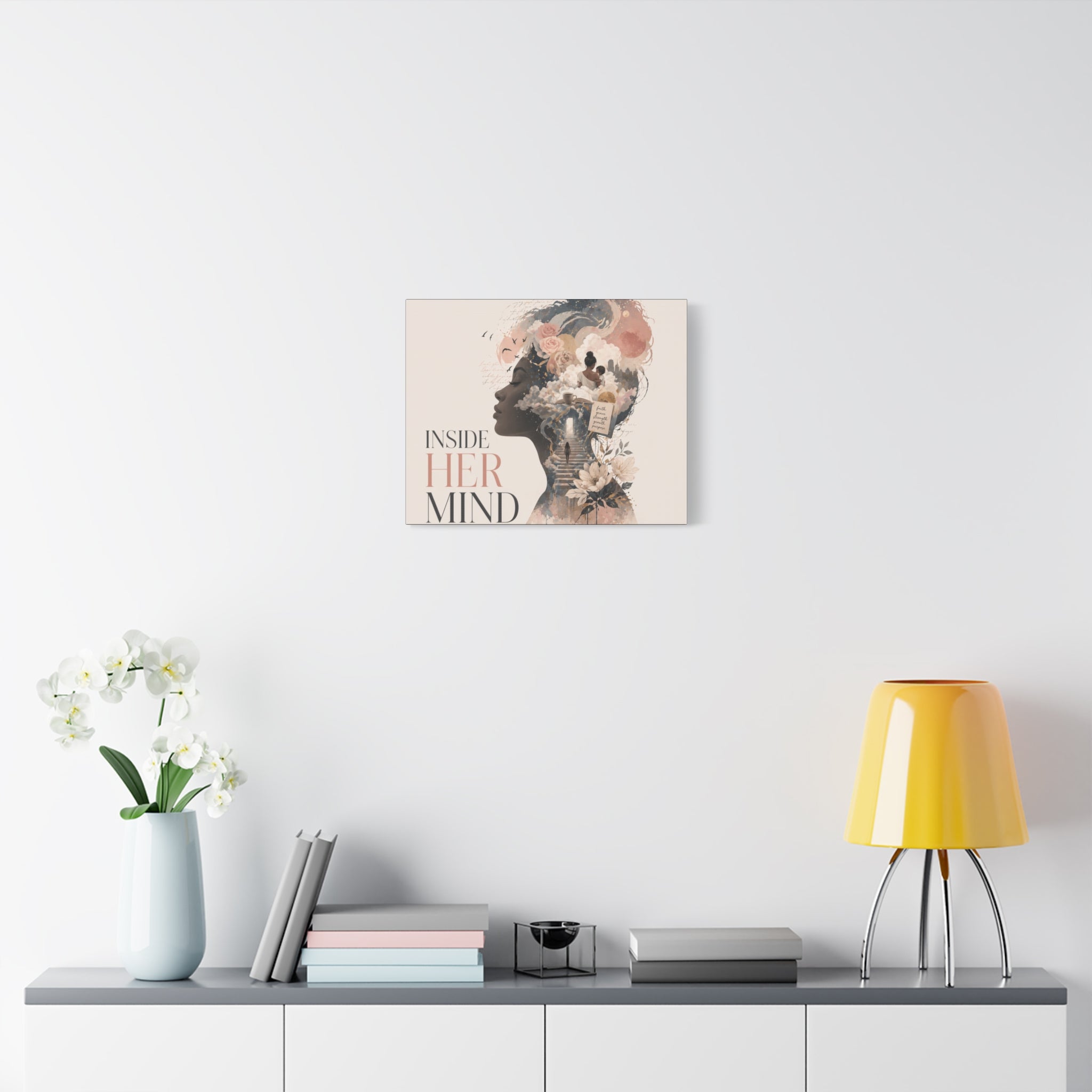 Inside Her Mind - Matte Canvas Wall Art