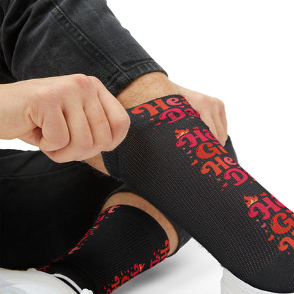 Hot Girl Heart Day Socks