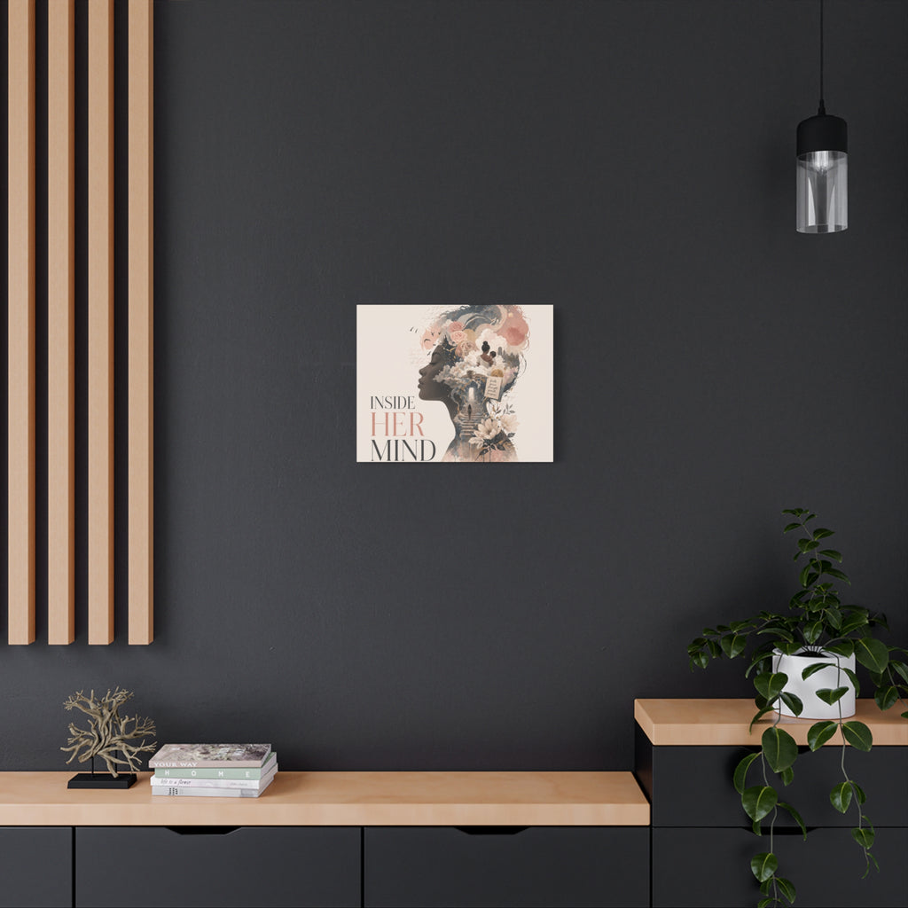 Inside Her Mind - Matte Canvas Wall Art