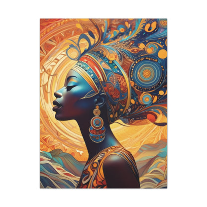 African Beauty - Canvas Gallery Wraps