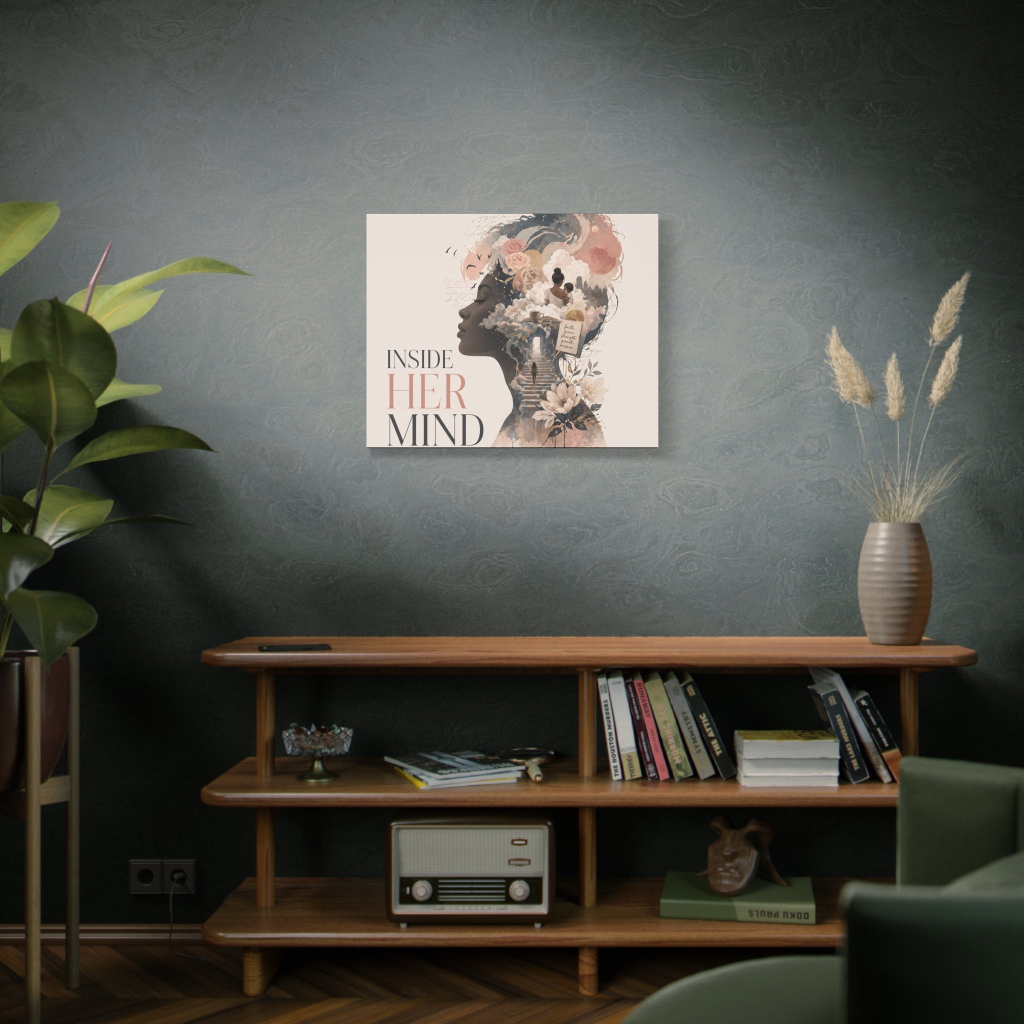 Inside Her Mind - Matte Canvas Wall Art