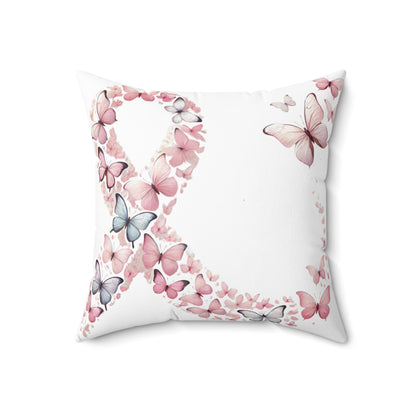 Beautiful Transformation - Spun Polyester Square Pillow