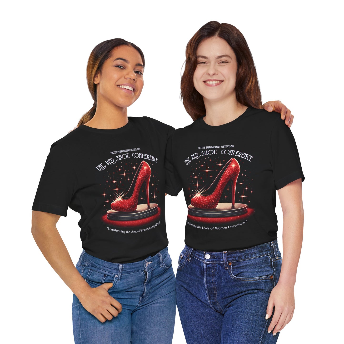 SES "The Red Shoe Conference" - Unisex Jersey Short Sleeve Tee