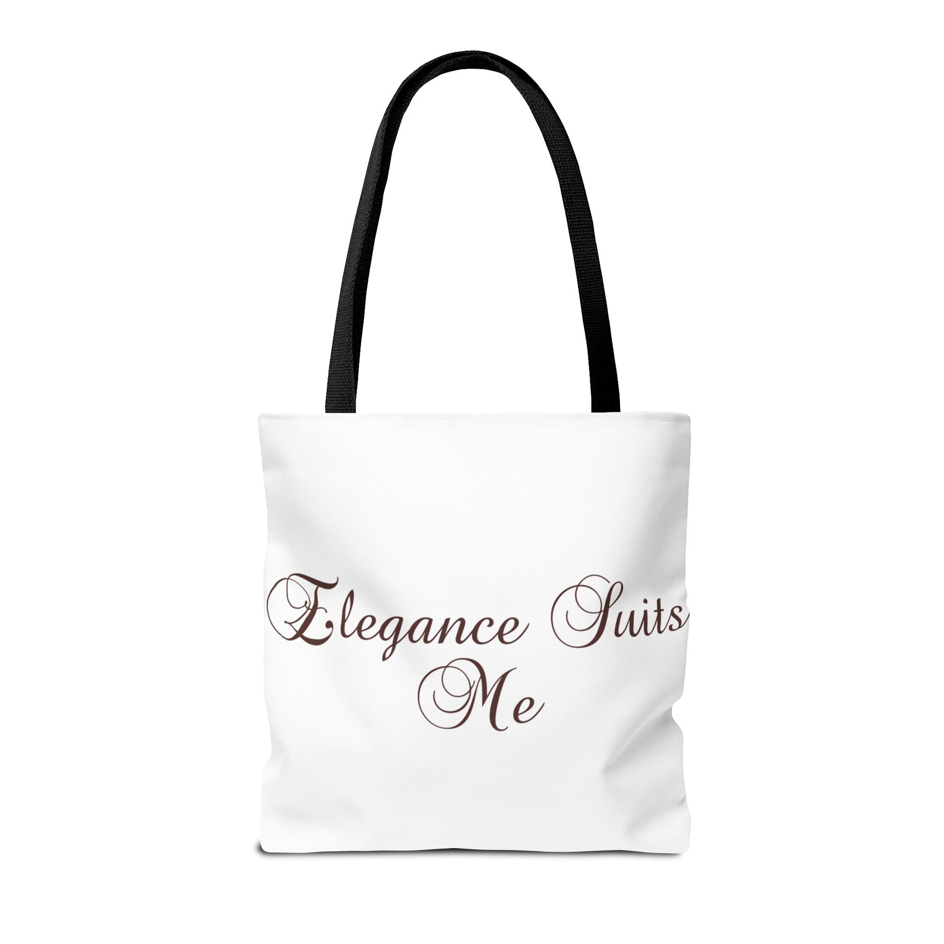 "Elegance Suits Me" (Hazel) - Tote Bag (AOP) - Creatively Designed Shop