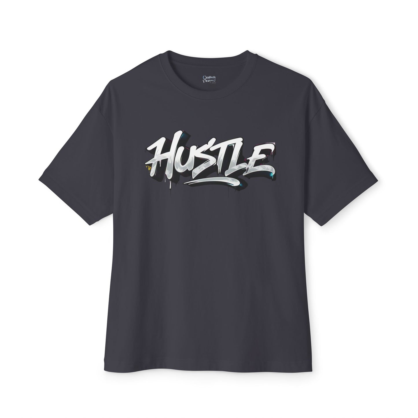 Hustle - Unisex Oversized Boxy Tee