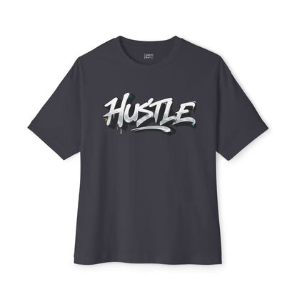 Hustle - Unisex Oversized Boxy Tee