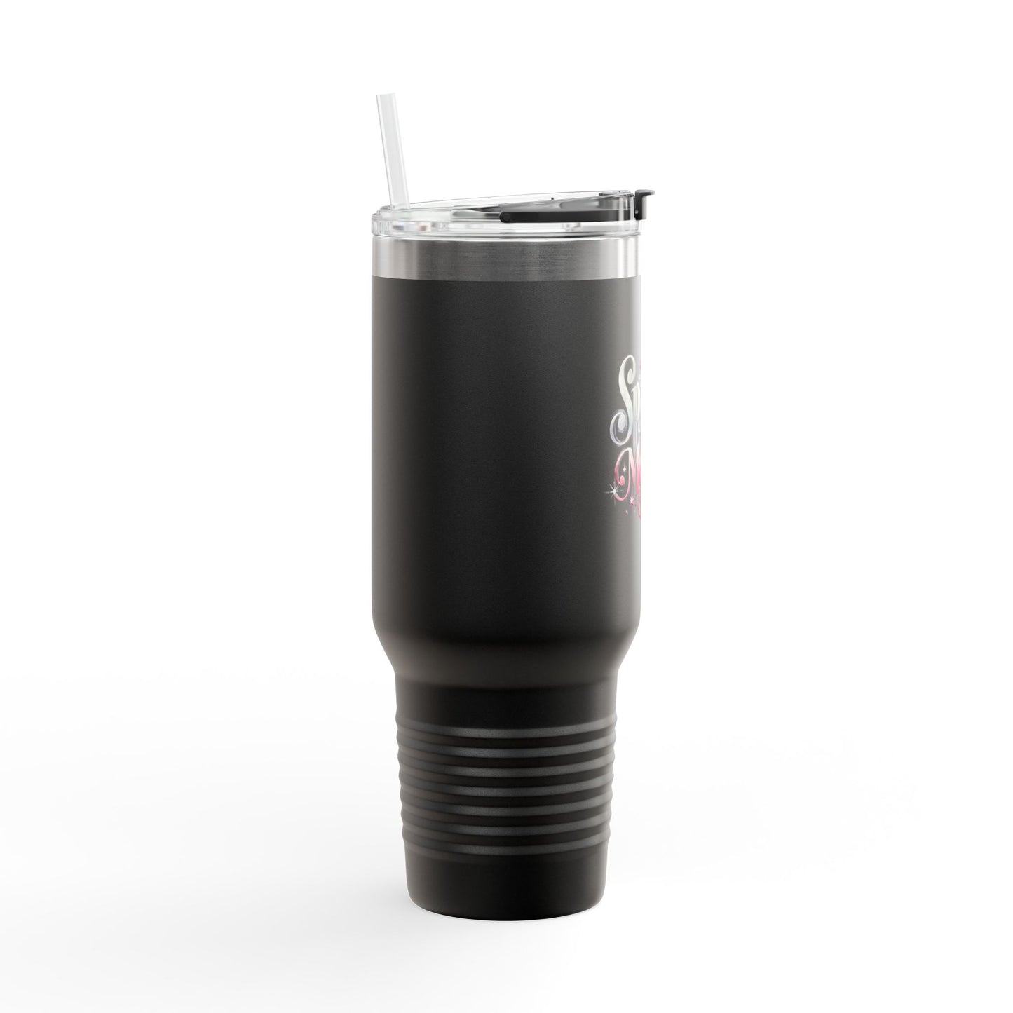"Sparkle Like You Mean It" - Insulated Travel Mug, 40oz