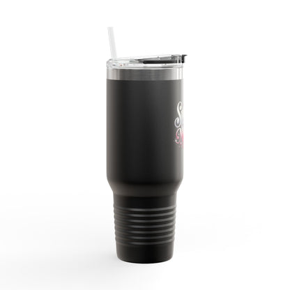 "Sparkle Like You Mean It" - Insulated Travel Mug, 40oz
