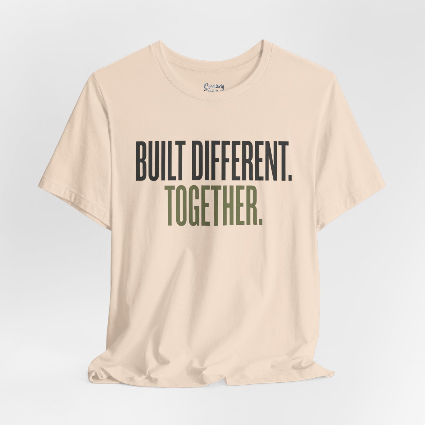 Built Different. Together. – Unisex Tee