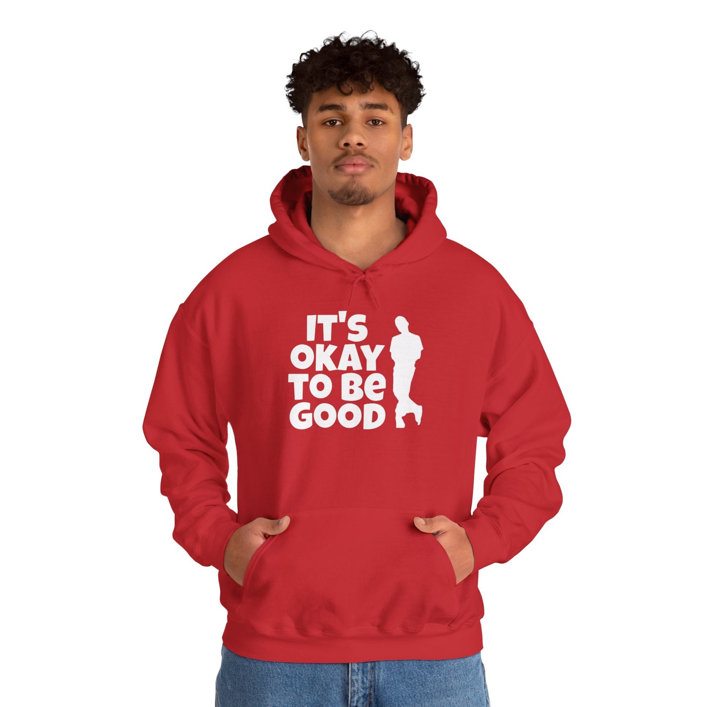 It's Okay To Be Good - Unisex Heavy Blend™ Hooded Sweatshirt
