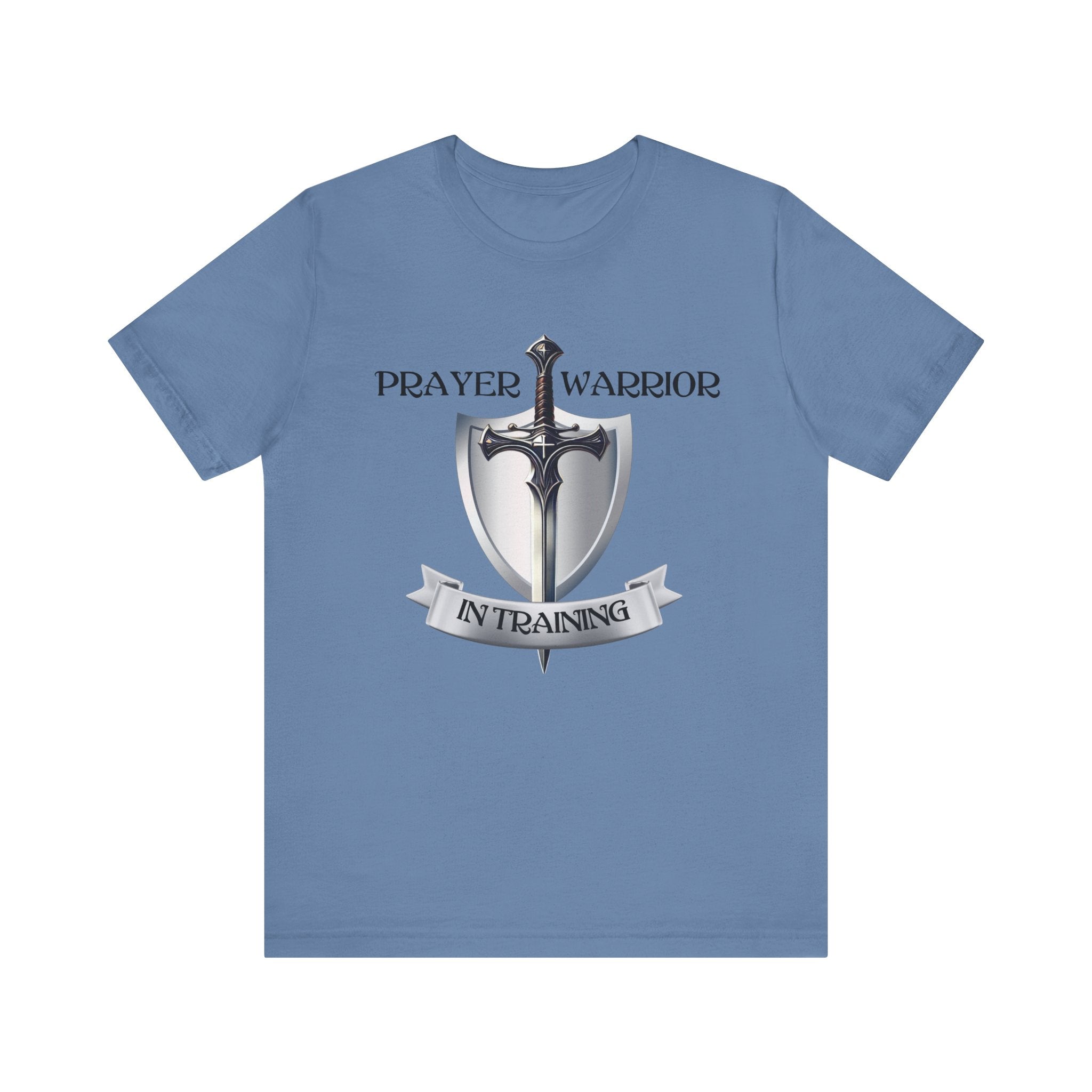 Prayer Warrior in Training - Unisex Jersey Short Sleeve Tee