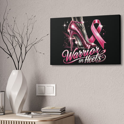 Pink Warrior Heels - Canvas Art