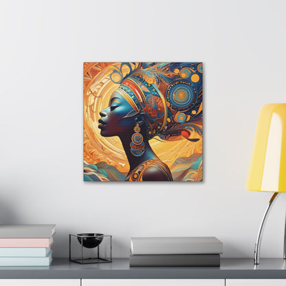 African Beauty - Canvas Gallery Wraps