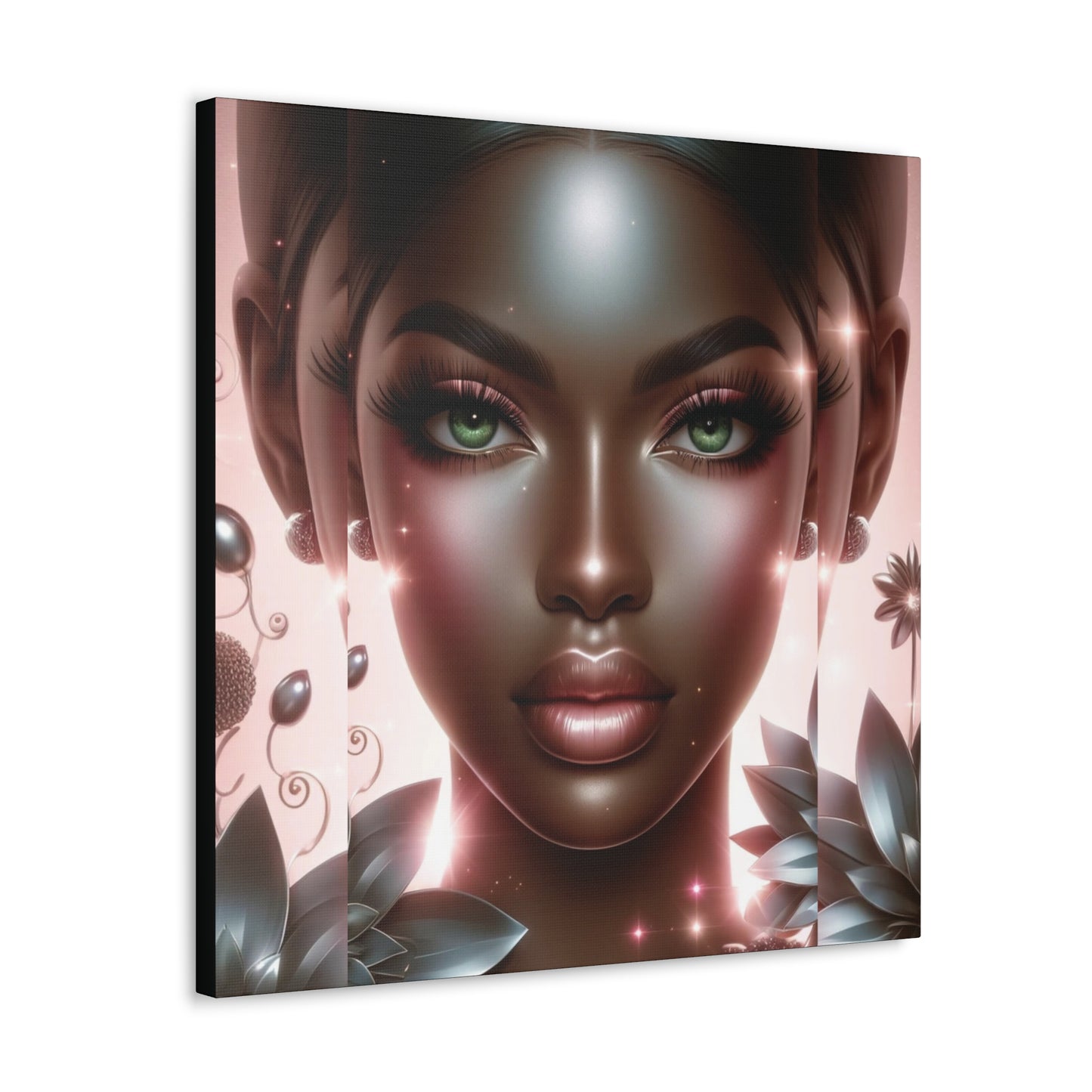 "Gorgeous" Silver - Canvas Gallery Wraps