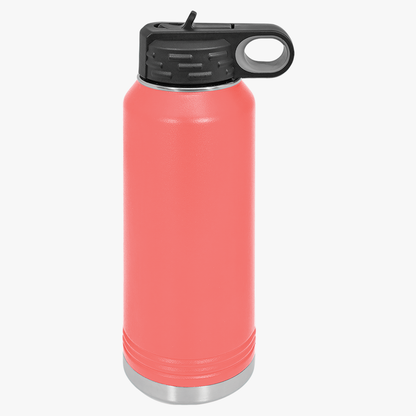 Fill It Up With Good Vibes - Water Bottle, 20oz - Creatively Designed Shop