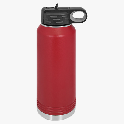 Fill It Up With Good Vibes - Water Bottle, 20oz - Creatively Designed Shop