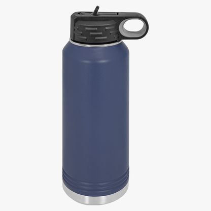 Fill It Up With Good Vibes - Water Bottle, 20oz - Creatively Designed Shop