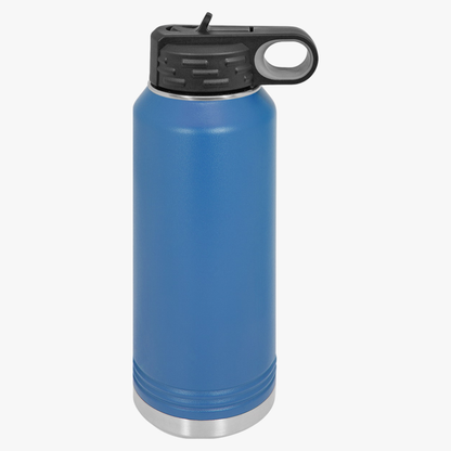 Fill It Up With Good Vibes - Water Bottle, 20oz - Creatively Designed Shop