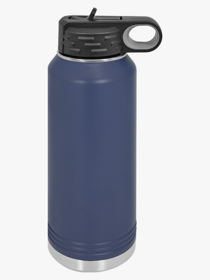 "Fit It Up With Good Vibes" - Water Bottle, 32oz - Creatively Designed Shop