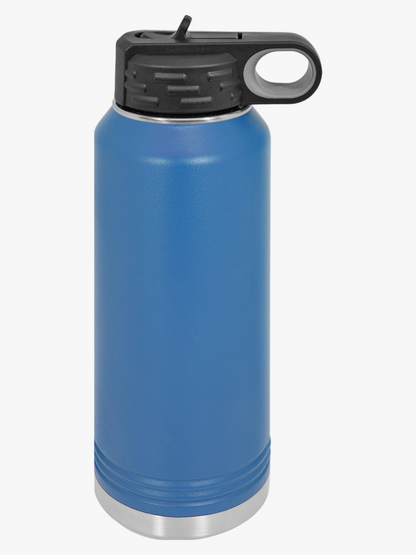 "Fit It Up With Good Vibes" - Water Bottle, 32oz - Creatively Designed Shop