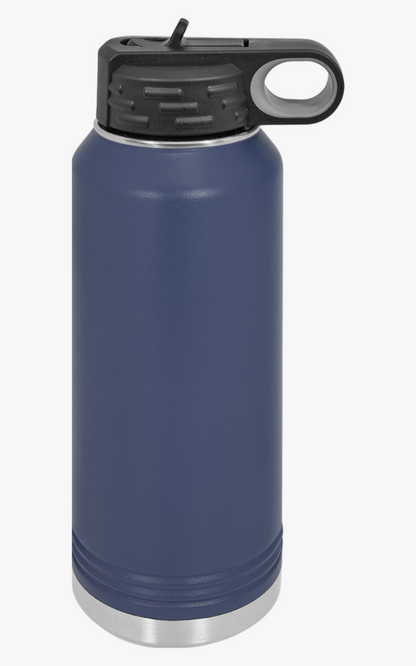 "Drink More Water, Live Better" - Water Bottle, 32oz - Creatively Designed Shop