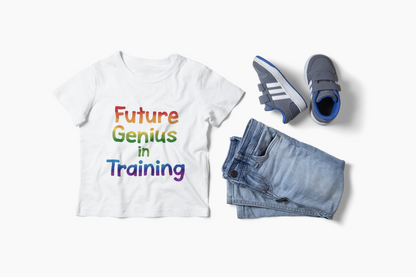 Future Genius In Training - Kids Softstyle Tee